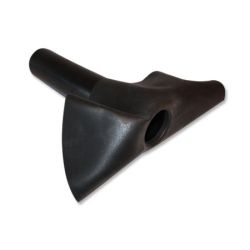 EPDM HWA met diameter 75, 30cm lang en EPDM folie kraag zijde