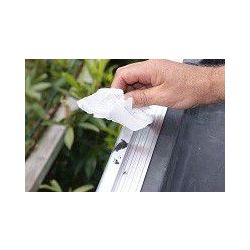 Lijm en kit resten verwijderen