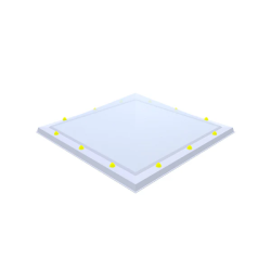 Lichtkoepel piramide opaal