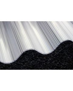 Polycarbonaat golfplaat driewandig helder type F 177/51