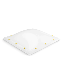 Lichtkoepel acrylaat opaal (pmma) enkelwandig