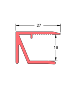 Condens afsluitprofiel