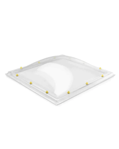 Lichtkoepel acrylaat helder (pmma) enkelwandig